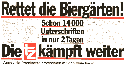 Biergarten-Revolution