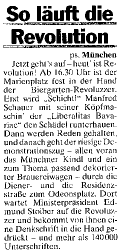 Biergarten-Revolution
